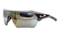Hyperforce Elite Sunglasses MATTE WOLF GREY / RED / GREY-GOLD EV1027 022