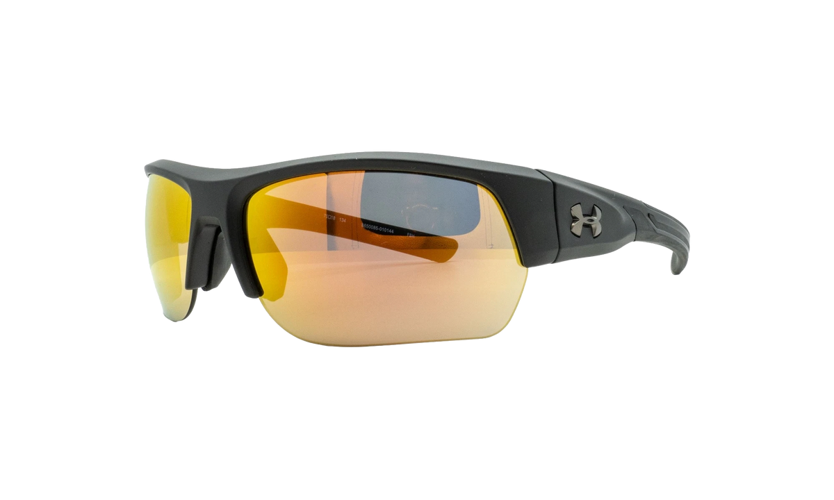 Big Shot Sunglasses Orange Baseball Tuned - Satin Black 8650085 010144
