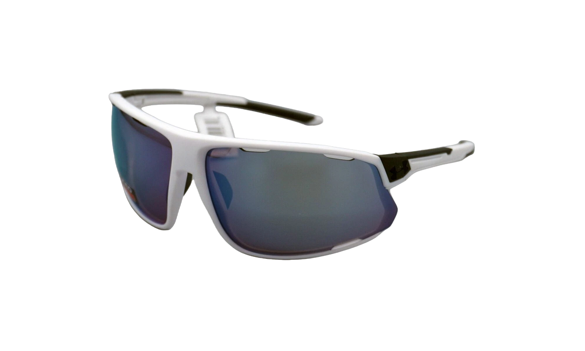 Strive Sunglasses Tuned Baseball Blue - Satin White / Carbon 8650108 110664