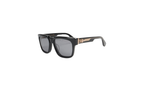 Box Officer Sunglasses 18K Gold Plated - Black CHRM0407