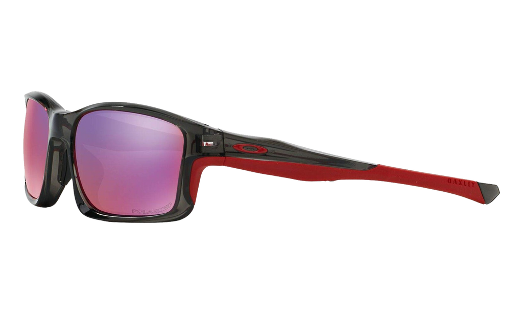 Chainlink Polarized Sunglasses Grey Smoke / Red Iridium Polarized OO9247 10
