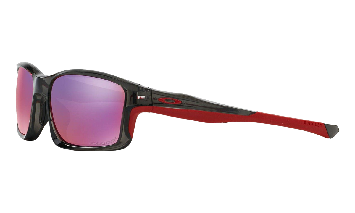 Chainlink Polarized Sunglasses Grey Smoke / Red Iridium Polarized OO9247 10