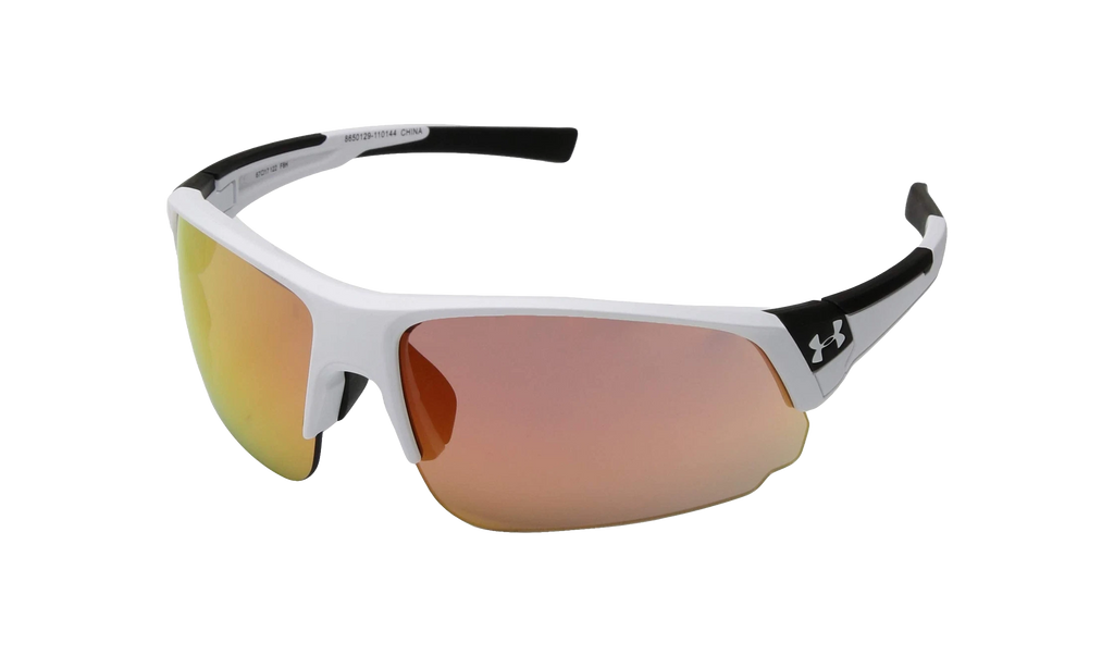 Changeup Dual Sunglasses Orange Baseball Tuned - Satin White 8650129 110144