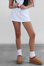 JEMMA Plush Fleece Mini Skirt