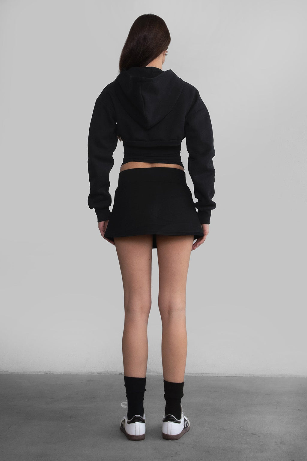 JEMMA Plush Fleece Mini Skirt