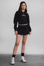 JEMMA Plush Fleece Mini Skirt