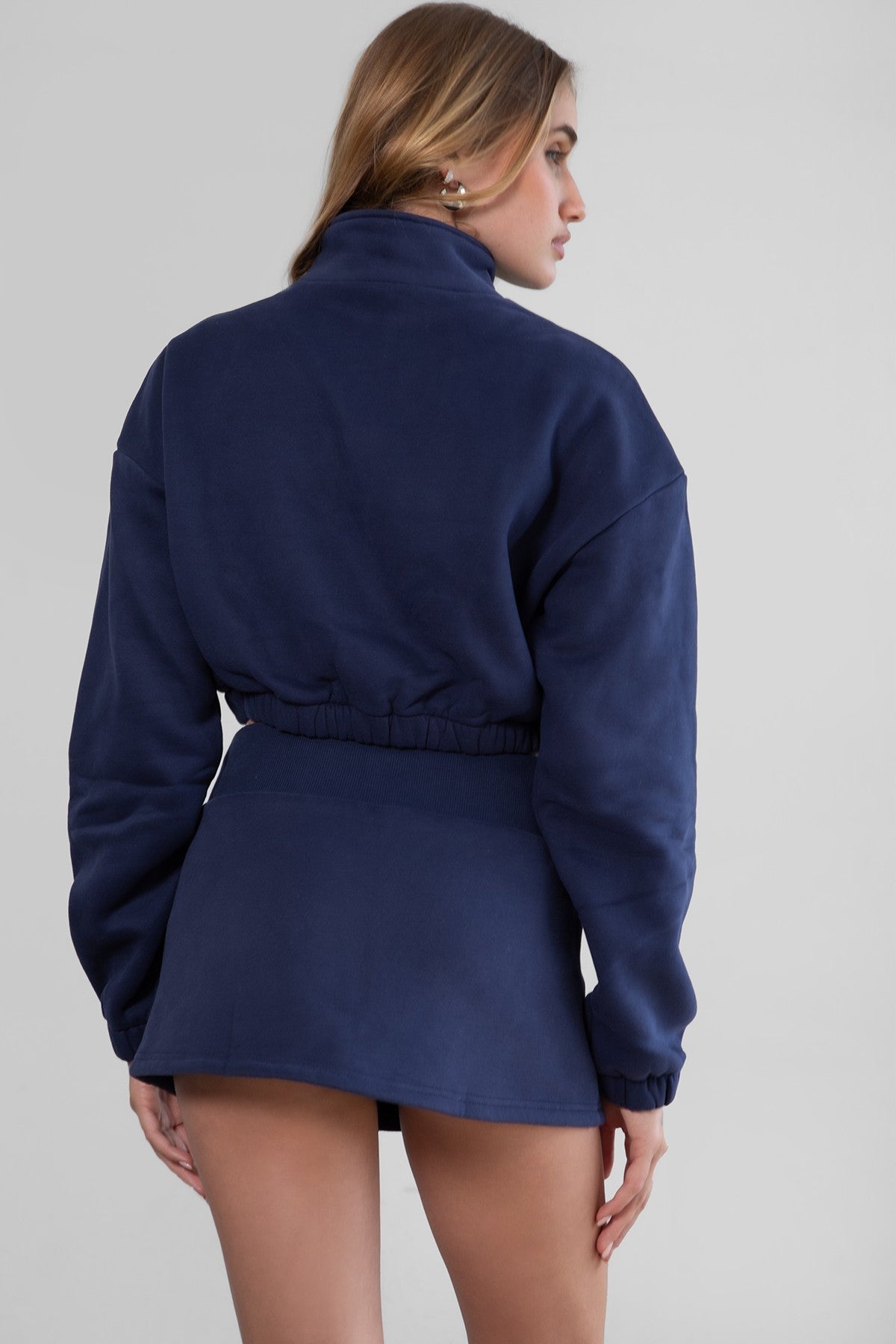 JEMMA Plush Fleece Mini Skirt