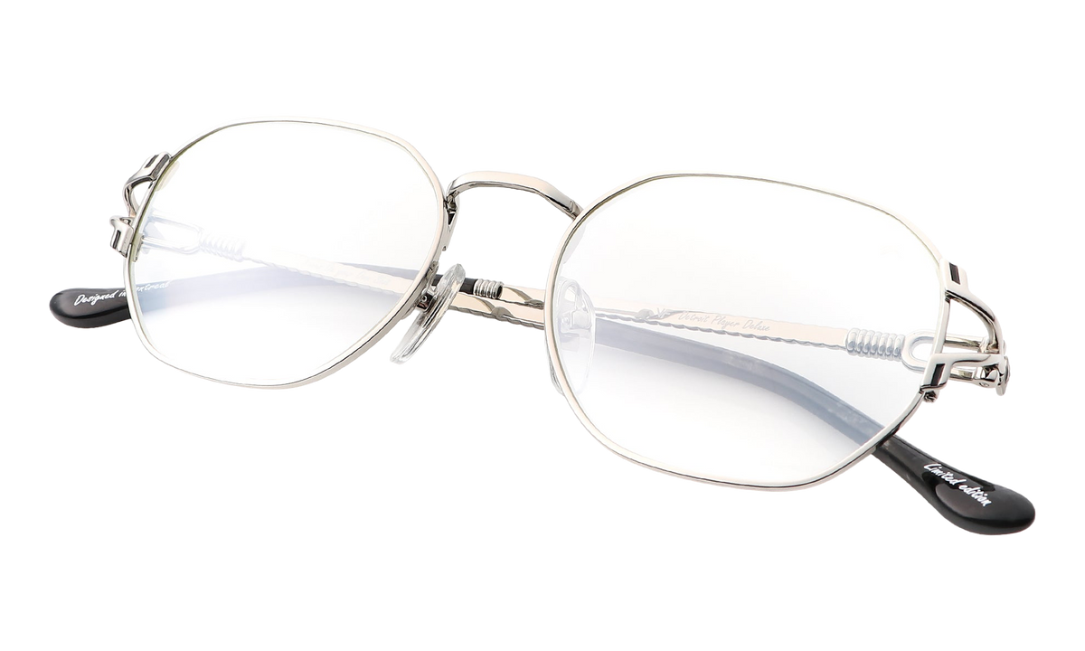 Detroit Player Deluxe 18KT White Gold / Clear DXDP2 0004 9A4
