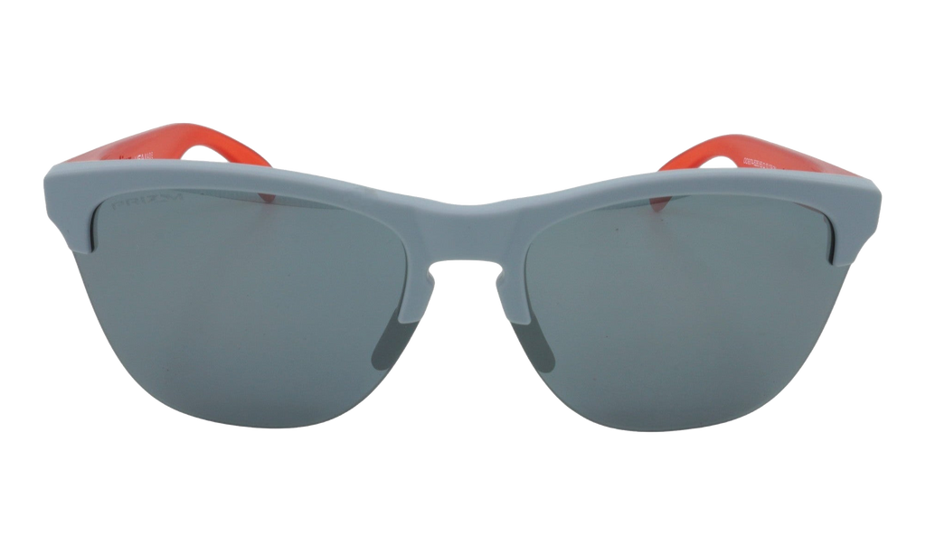 Frogskins Lite Sunglasses Matte Fog / PRIZM Black OO9374 52