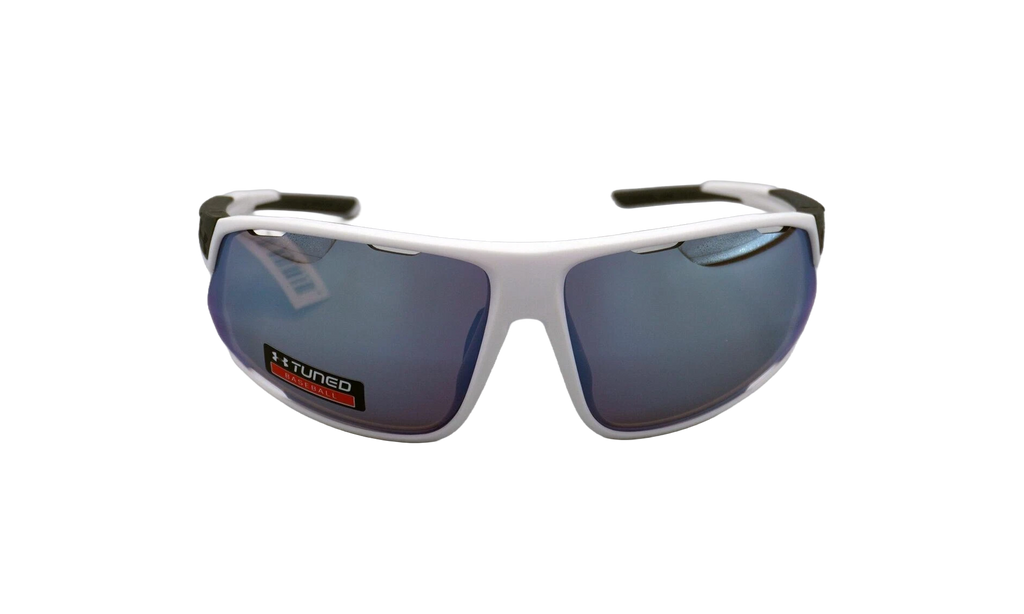 Strive Sunglasses Tuned Baseball Blue - Satin White / Carbon 8650108 110664