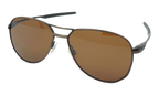 Contrail Polarized Sunglasses Satin Toast / PRIZM Tungsten Polarized OO4147 06