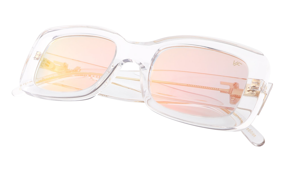 Manhattan Translucent Edition Acetate Clear Translucent / Pink Gradient VFMA2 0002