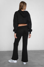 JIYA Essential Fleece Flare Sweat Pants