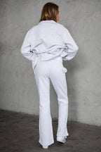 JIYA Essential Fleece Flare Sweat Pants