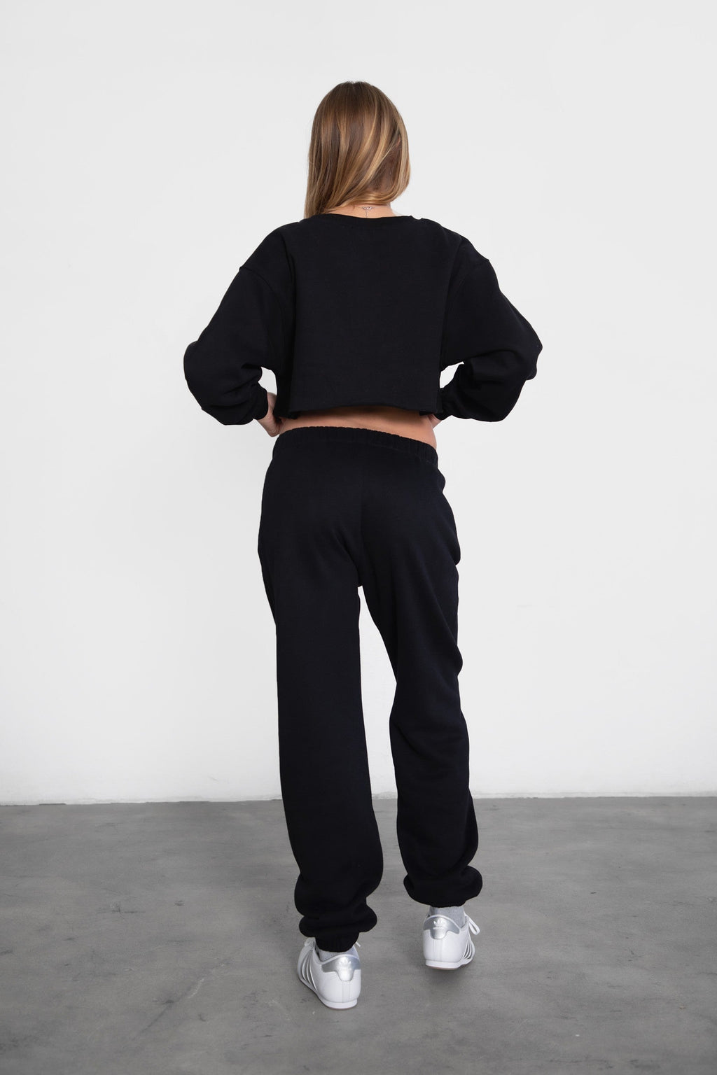 DOVE Plush Fleece High Waist Sweatpants