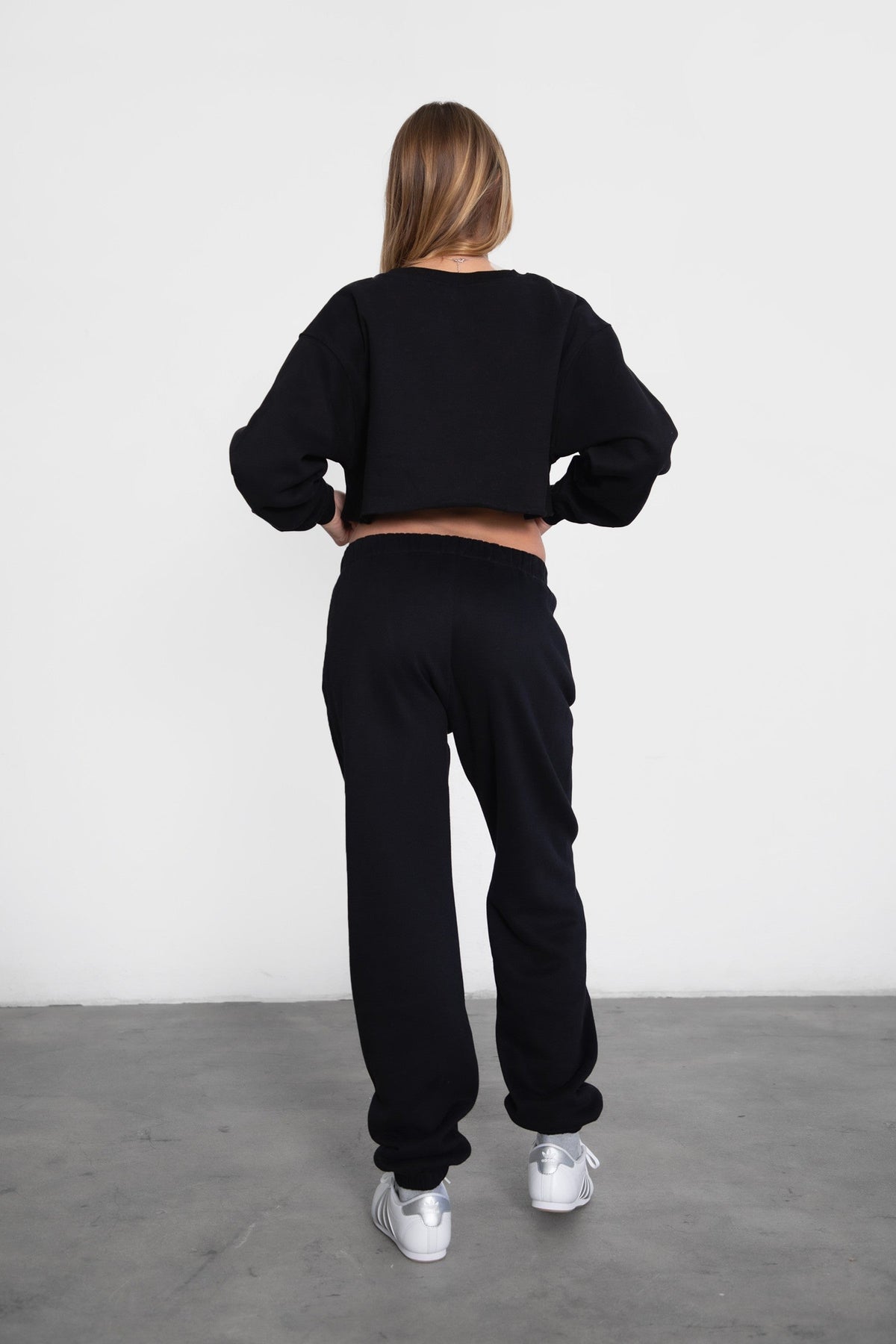 DOVE Plush Fleece High Waist Sweatpants