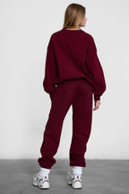 DOVE Plush Fleece High Waist Sweatpants