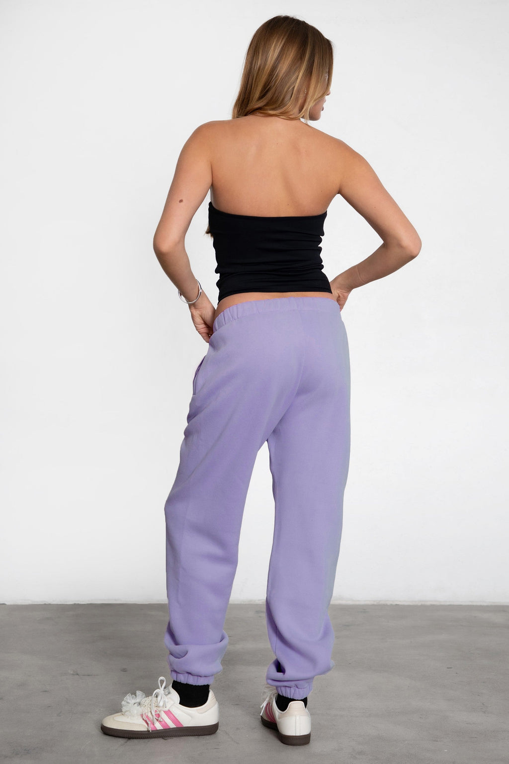 DOVE Plush Fleece High Waist Sweatpants