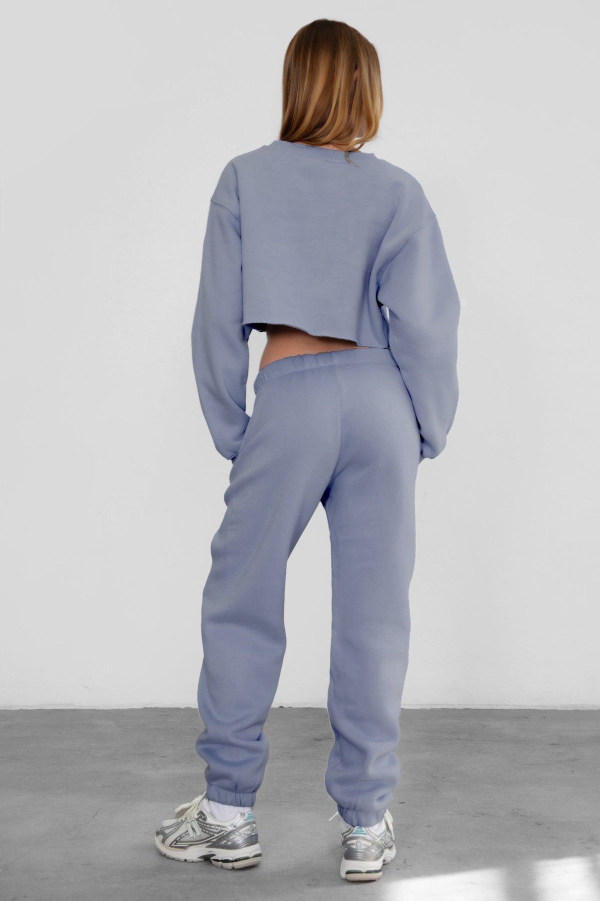 DOVE Plush Fleece High Waist Sweatpants