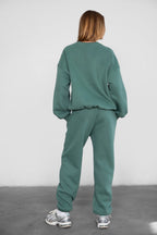 DOVE Plush Fleece High Waist Sweatpants