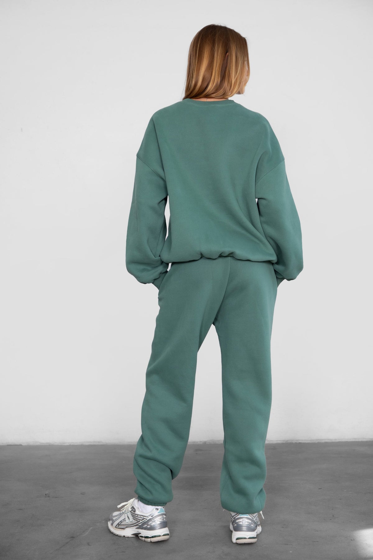 DOVE Plush Fleece High Waist Sweatpants