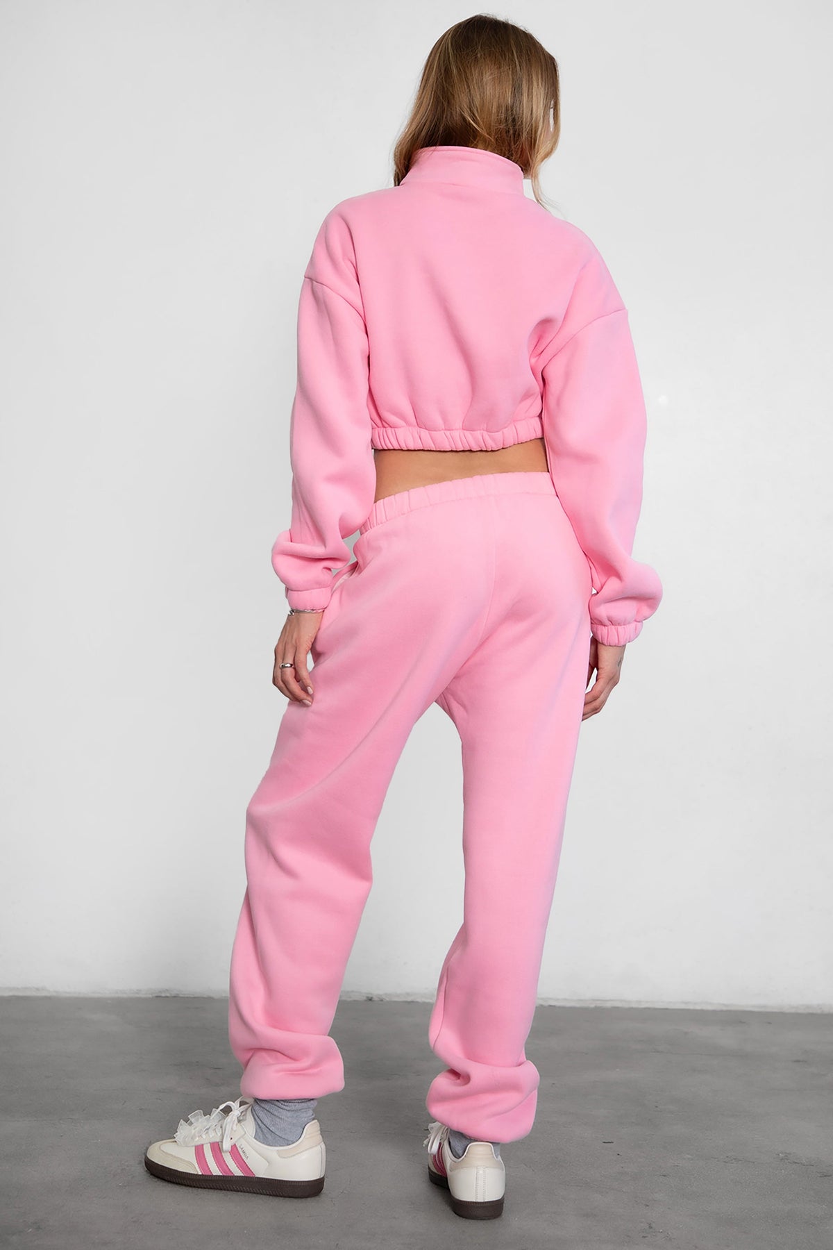 DOVE Plush Fleece High Waist Sweatpants