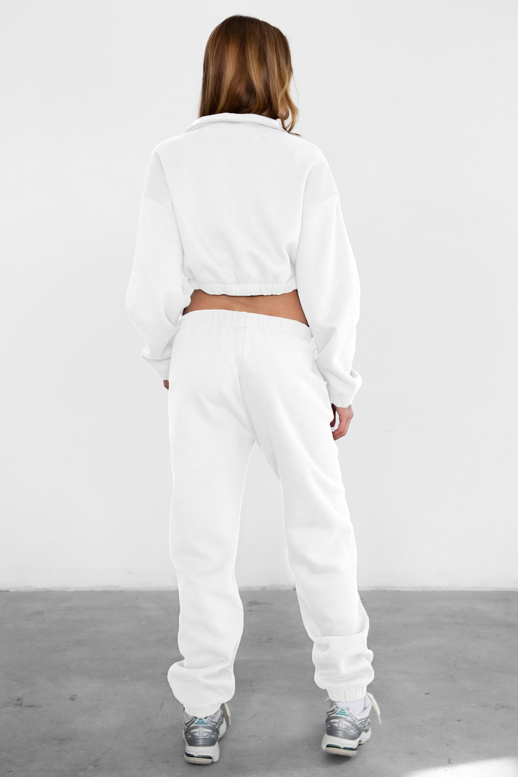 DOVE Plush Fleece High Waist Sweatpants