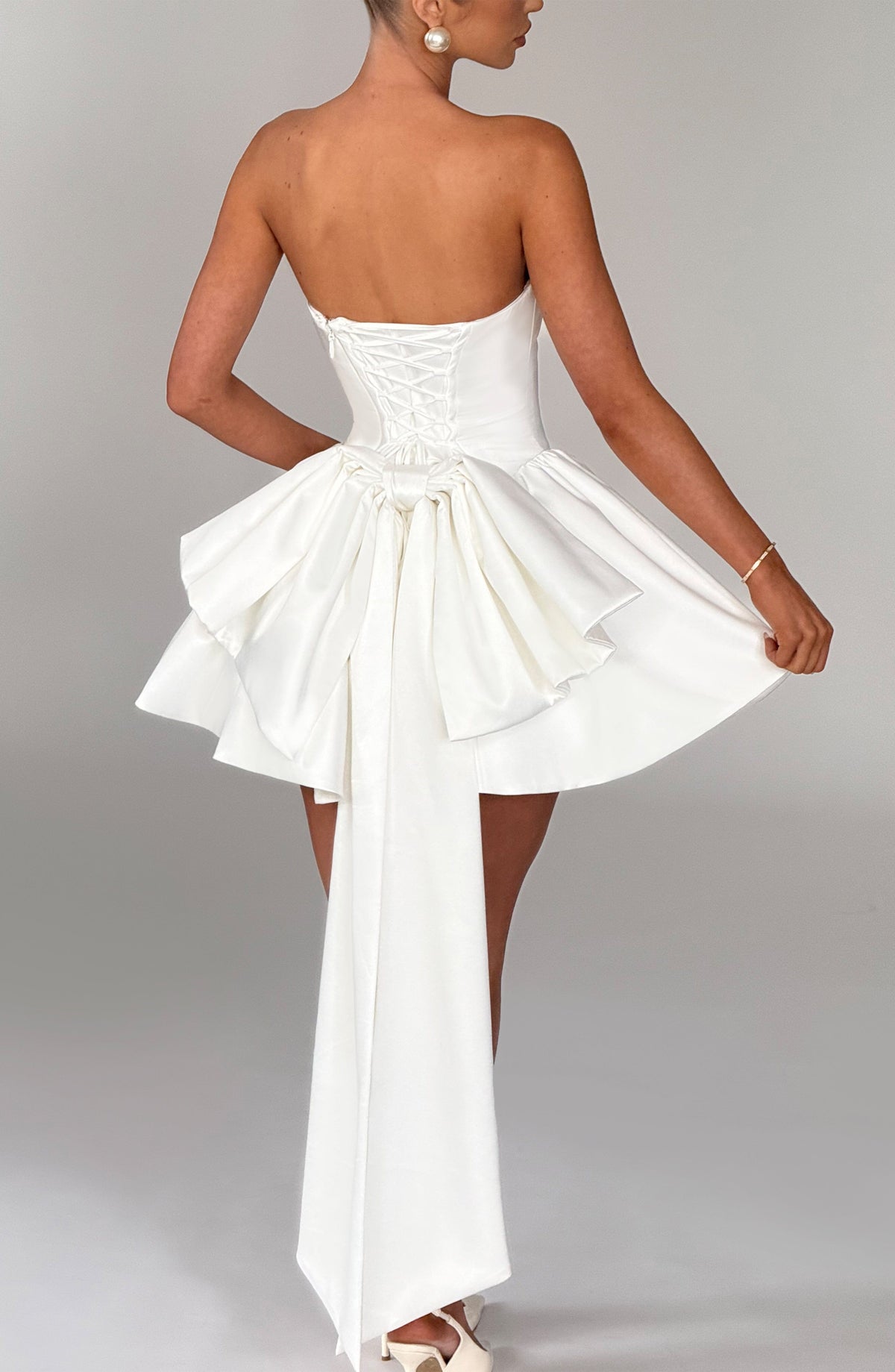 Trinity Mini Dress - Ivory
