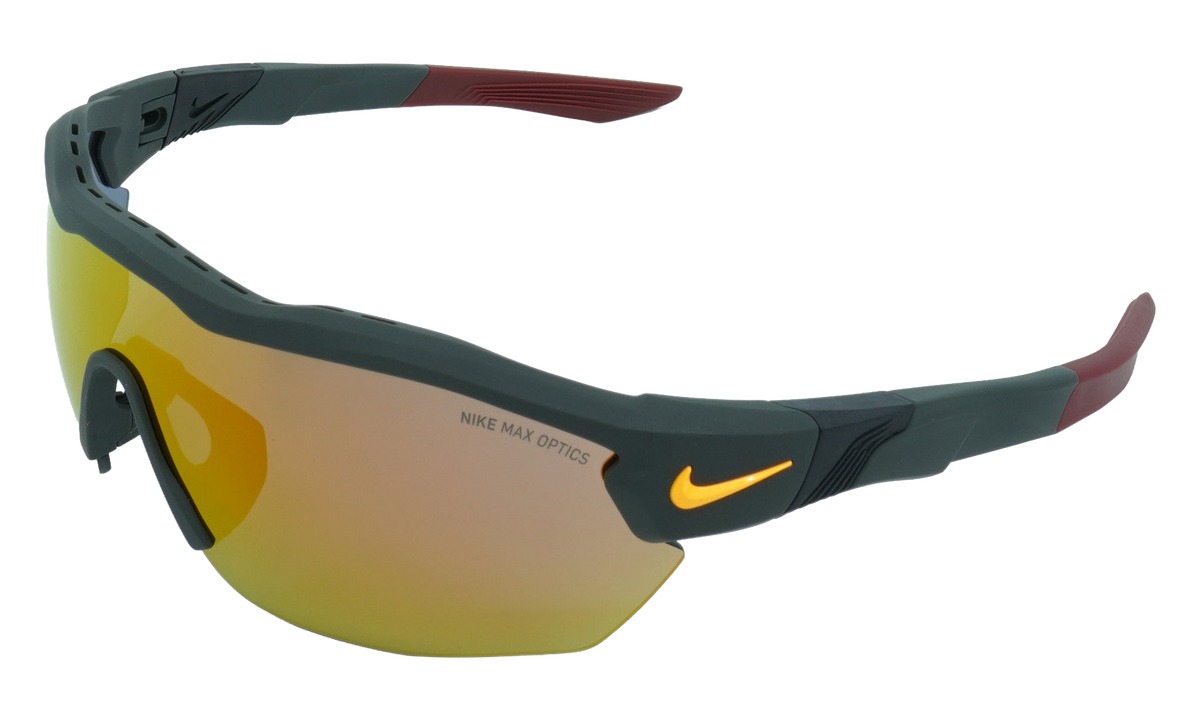 Show X3 Elite L Sunglasses MATTE SEQUOIA / GREY / ORANGE MIRROR DJ5559 355
