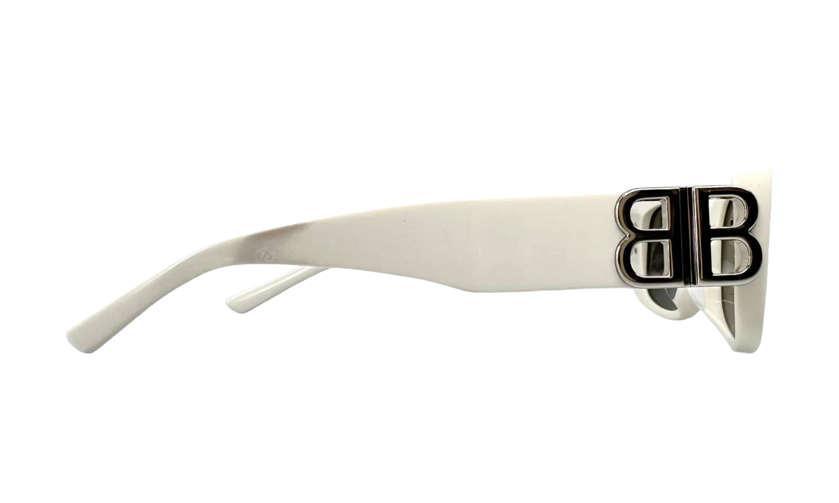 BB Hinge Oval Sunglasses White BB0310SK 003