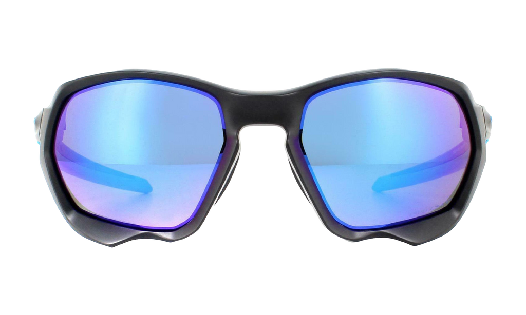 Plazma Polarized Sunglasses Matte Black / PRIZM Sapphire Polarized OO9019 08