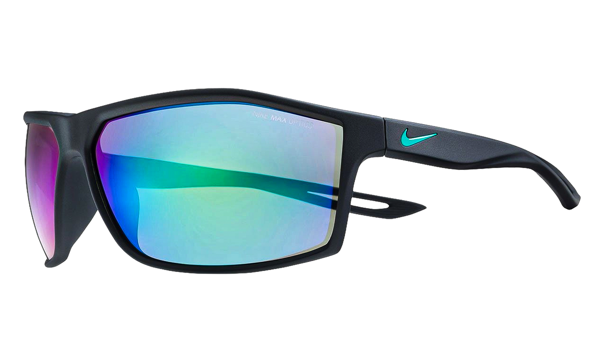 Intersect Sunglasses MATTE BLACK / NEPTUNE GREEN / GREY EV1060 033