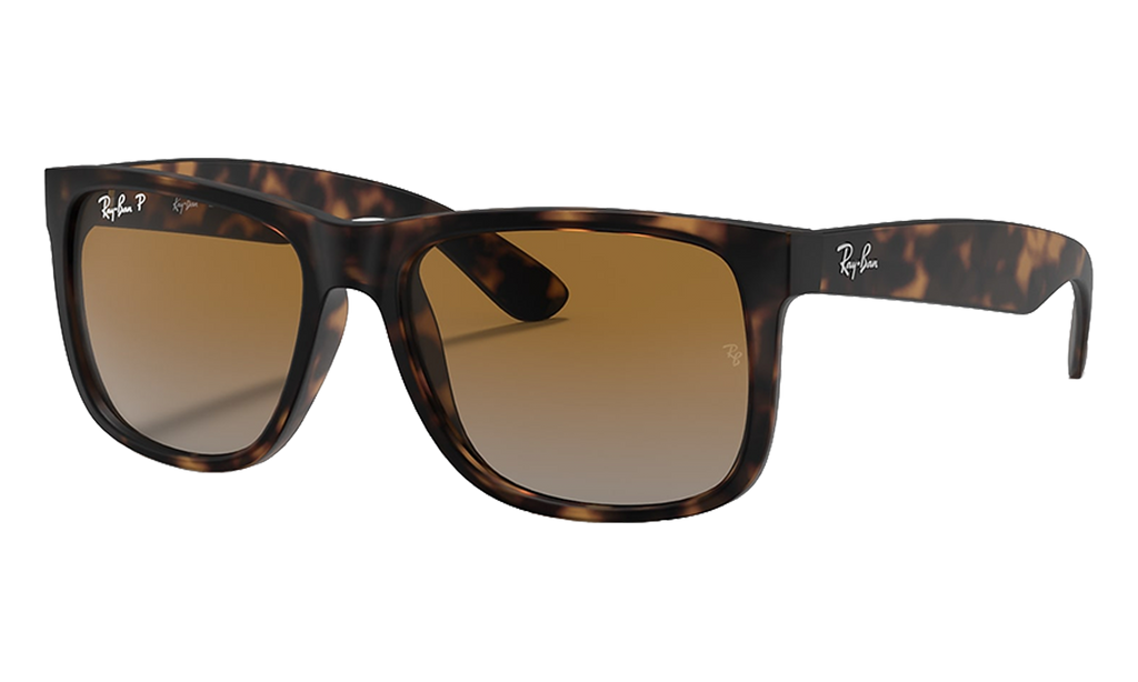 Justin Classic Sunglasses Matte Havana - Brown Grey 0RB4165 865/T555