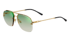 Snatch Bevel Rimless Drill Mount 18KT Yellow Gold / Pastel Green Gradient Flash Gold DMSN2 0003 48C3