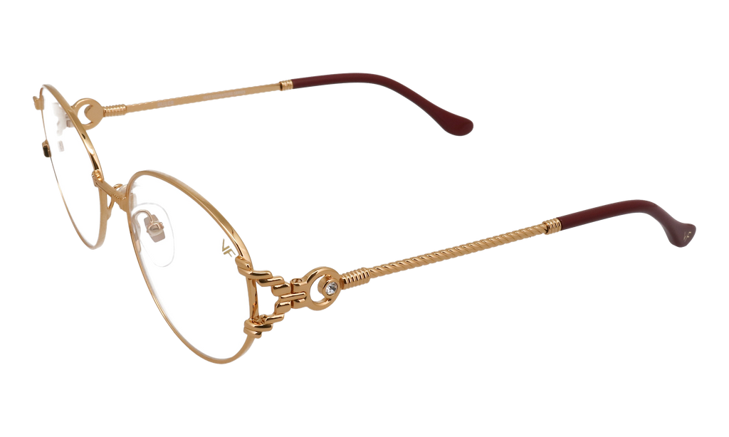 Ruler 18KT Yellow Gold / Clear VFRU2 0001