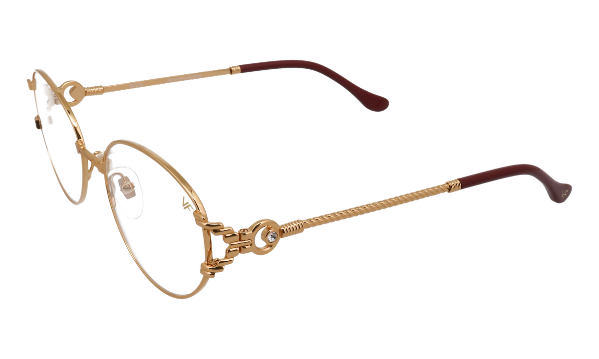 Ruler 18KT Yellow Gold / Clear VFRU2 0001