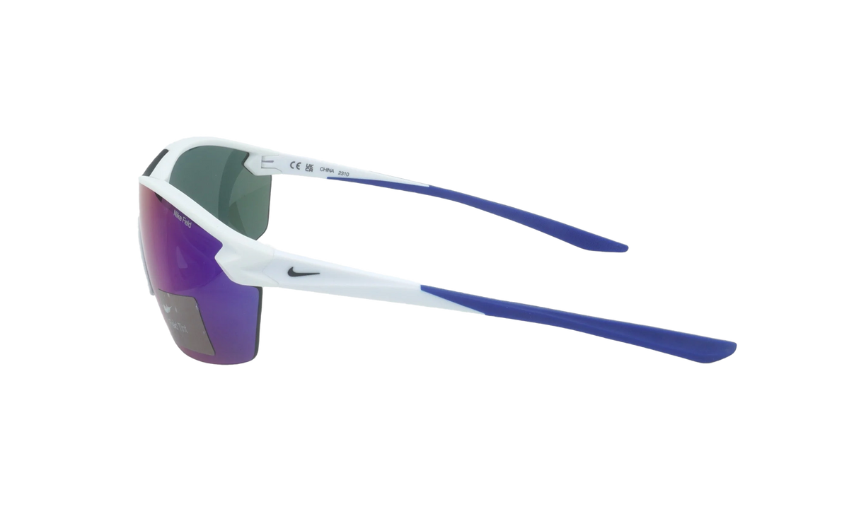 Victory Elite Team Sunglasses Matte White/Game Royal FZ9301 100