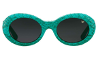 Cobain Limited Edition Teal Snakeskin Snake Teal / Jet Black MPCB2 0005 25A1