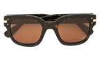 Classic Logo Sunglasses Brown / Brown / Gold XA41763AC BBG