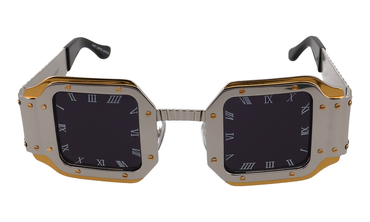Timeless 24KT Two-Tone White / Yellow Gold / Black VTWA2 0003 29T4