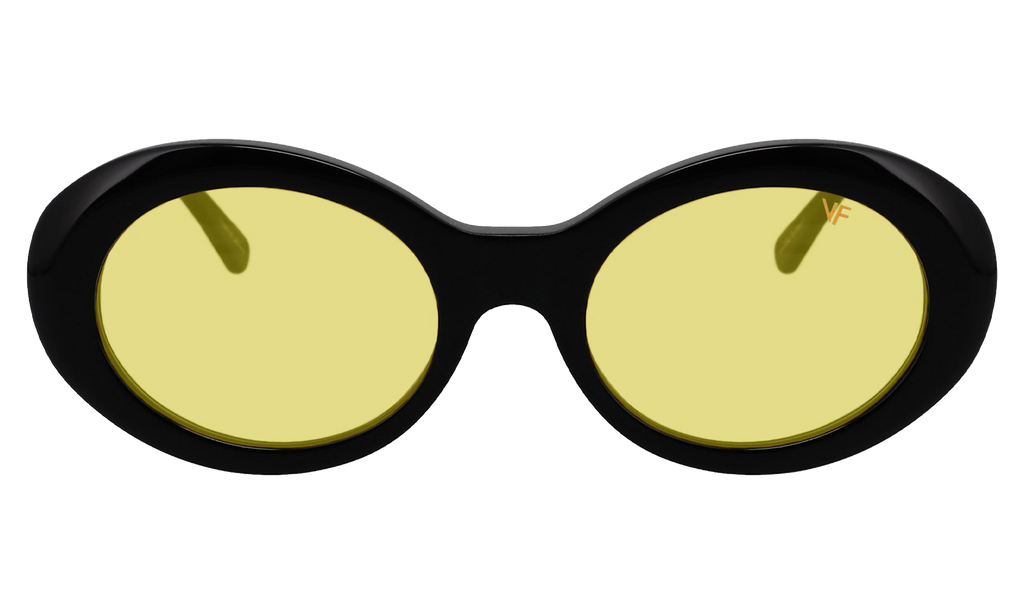 Cobain Acetate Glossy Black / Shooter Yellow MPCB2 0008 20T2
