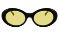 Cobain Acetate Glossy Black / Shooter Yellow MPCB2 0008 20T2