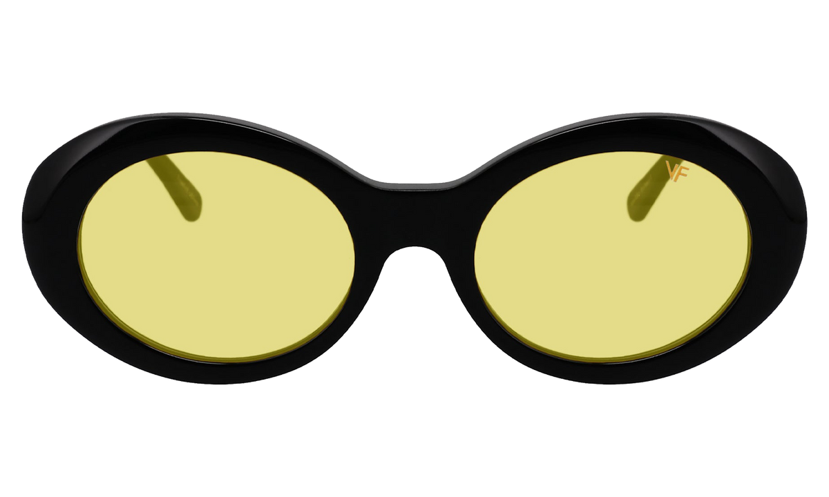 Cobain Acetate Glossy Black / Shooter Yellow MPCB2 0008 20T2