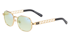 Hustler Jacques Cartier Edition 24KT Yellow Gold / Powder Green Flash Blue JCHU2 0004 11C1