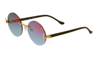 508 Rimless Drill Mount F.U. Edition 24KT Yellow Gold / Black / Grape Pop DMMF2 0009 16T7