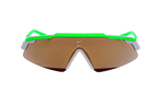 Marquee Sunglasses Strike Green White / Bronze Brown Mirror FN0302 398