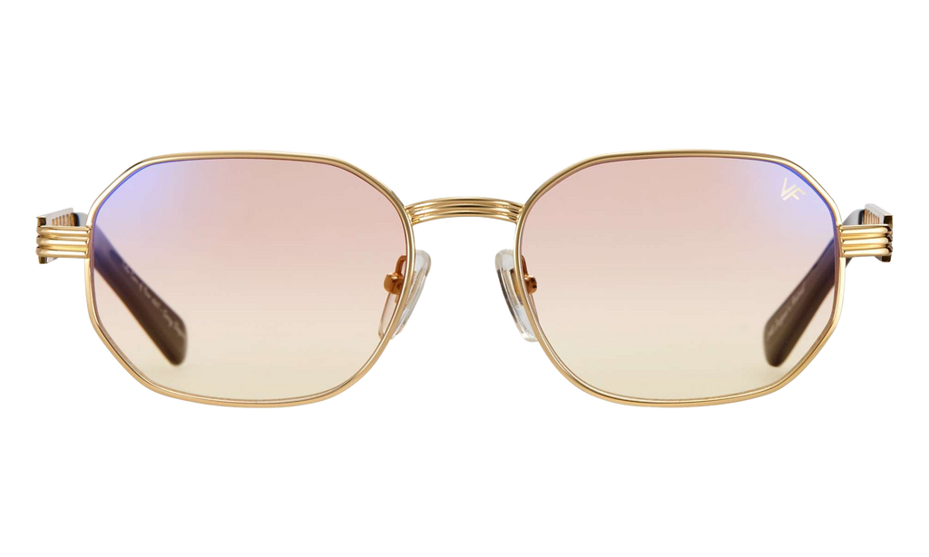 Hustler Jacques Cartier Edition 24KT Yellow Gold / Gumdrop Solid Flash Silver JCHU2 0003 11C2