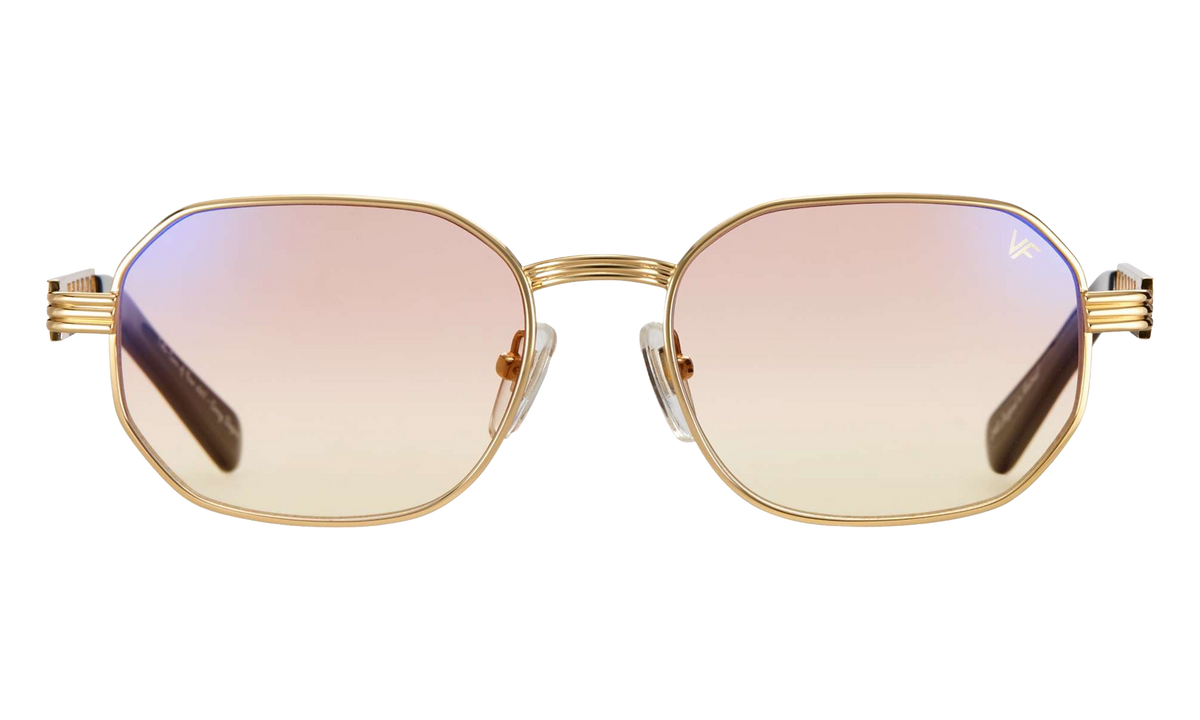 Hustler Jacques Cartier Edition 24KT Yellow Gold / Gumdrop Solid Flash Silver JCHU2 0003 11C2
