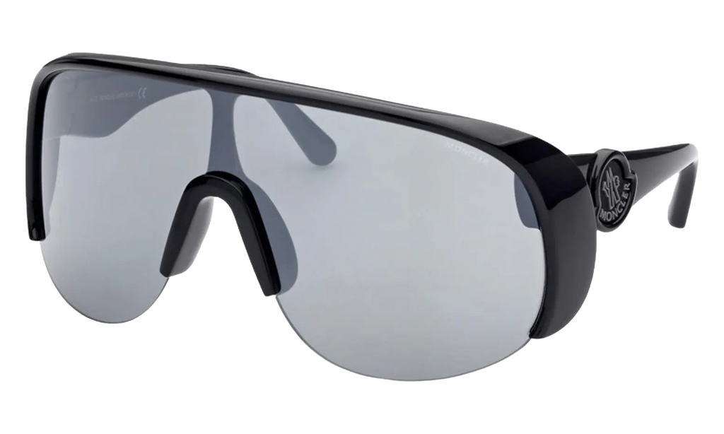 ML0202 Phanthom Sunglasses Shiny Black / Smoke ML0202 01A