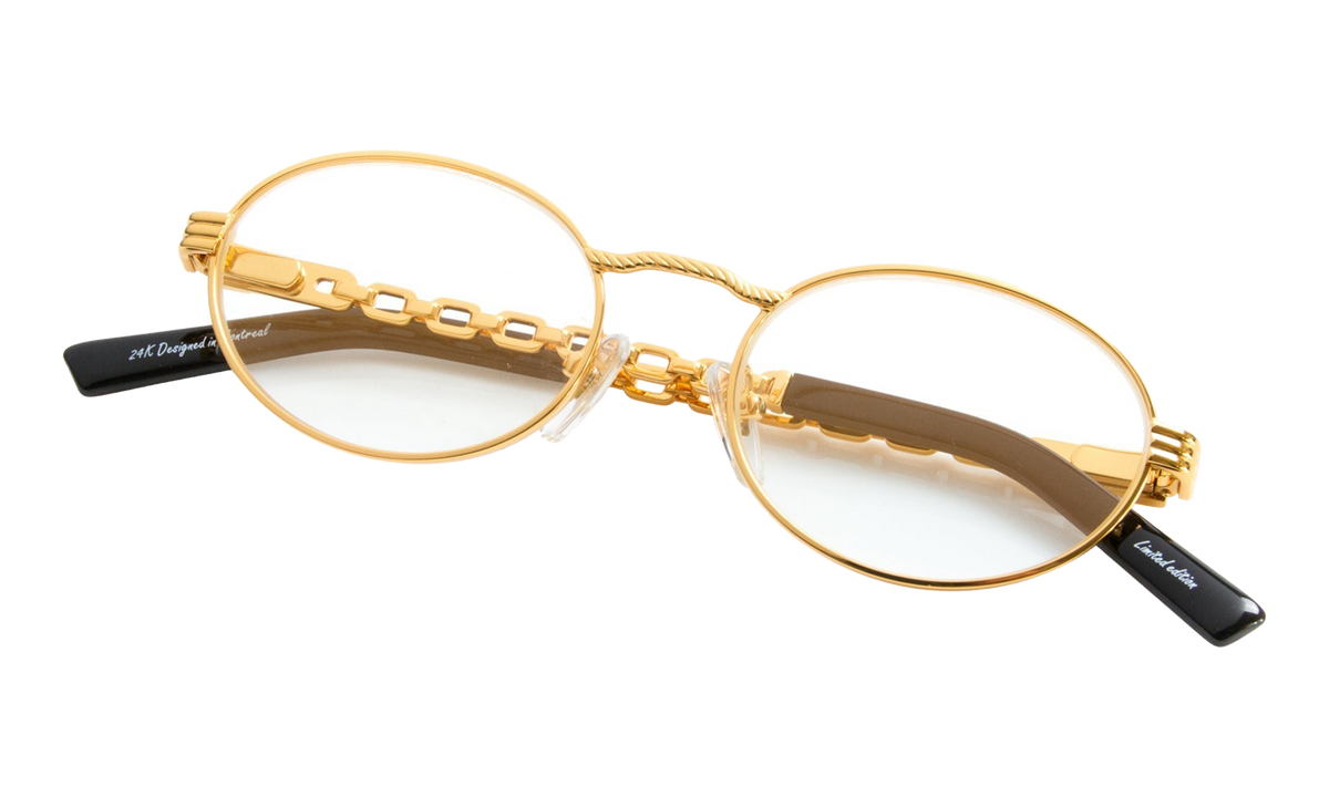 Pac Equestrian Edition 24KT Yellow Gold / Clear Flash Gold EQPC2 0003 20A4